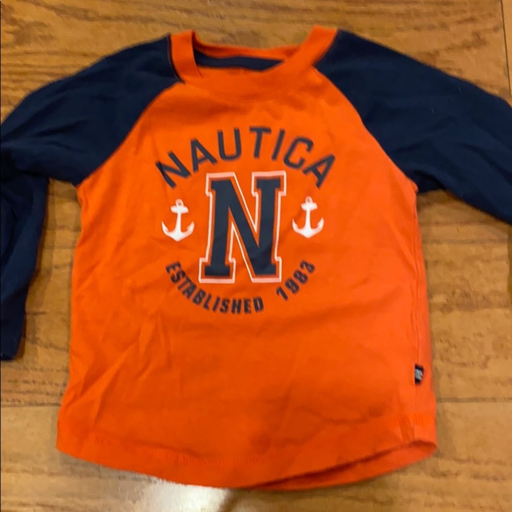 Nautical long sleeve shirt